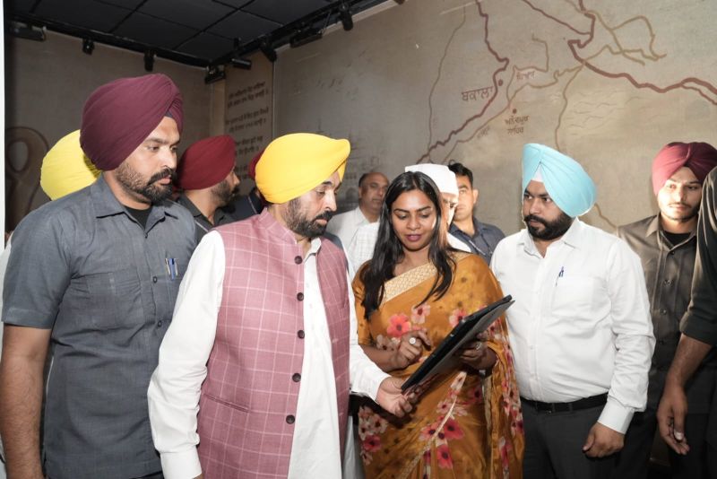 CM Bhagwant Mann Dedicates Sri Guru Teg Bahadur Museum to the People in Anandpur Sahib
