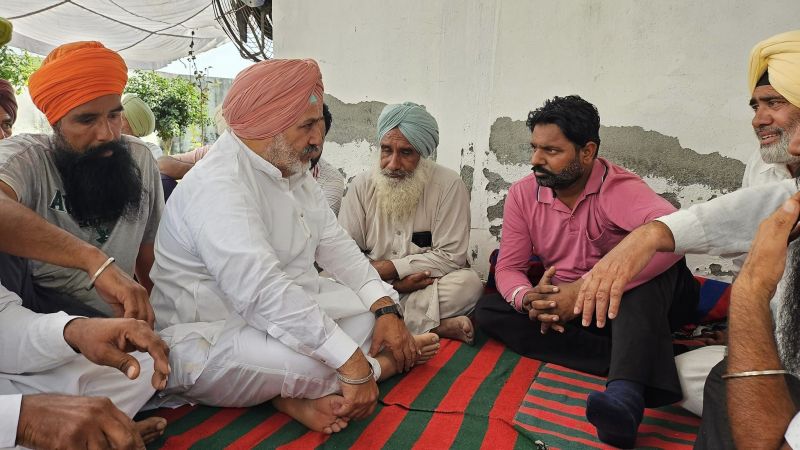 Minister Chetan Jouramajra Offers Condolences to Kin in Patiala Village Over Tragic Loss of Boy in Canada