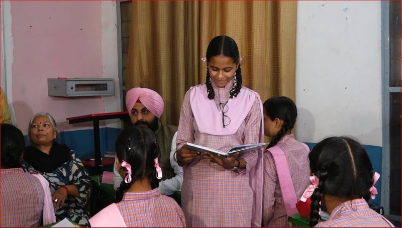 Education Minister Harjot Singh Bains Reaches Mohali Government School, Sohana

