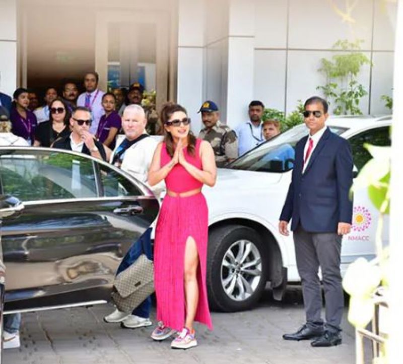 Priyanka Chopra, Nick Jonas Lands in Mumbai with Daughter Malti Marie