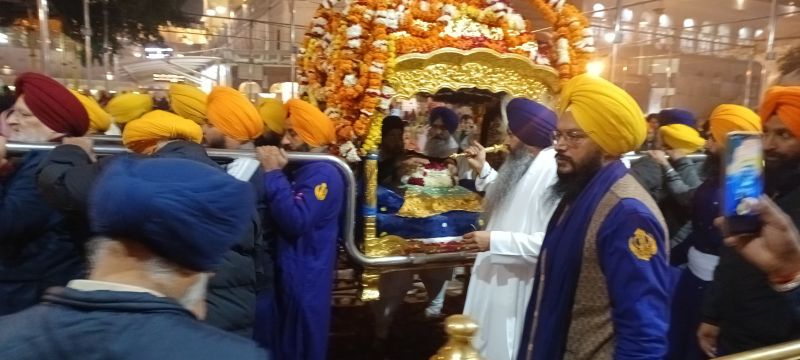Golden Temple in Amritsar, Punjab (18-12-2023)