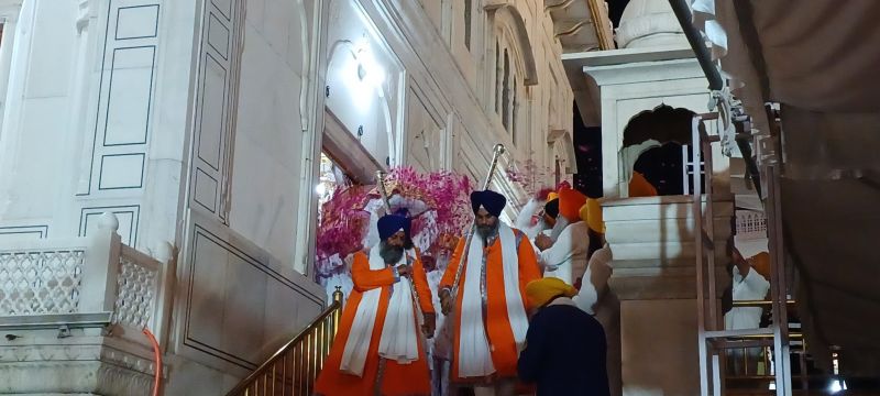 Golden Temple in Amritsar, Punjab (08-11-2023)
