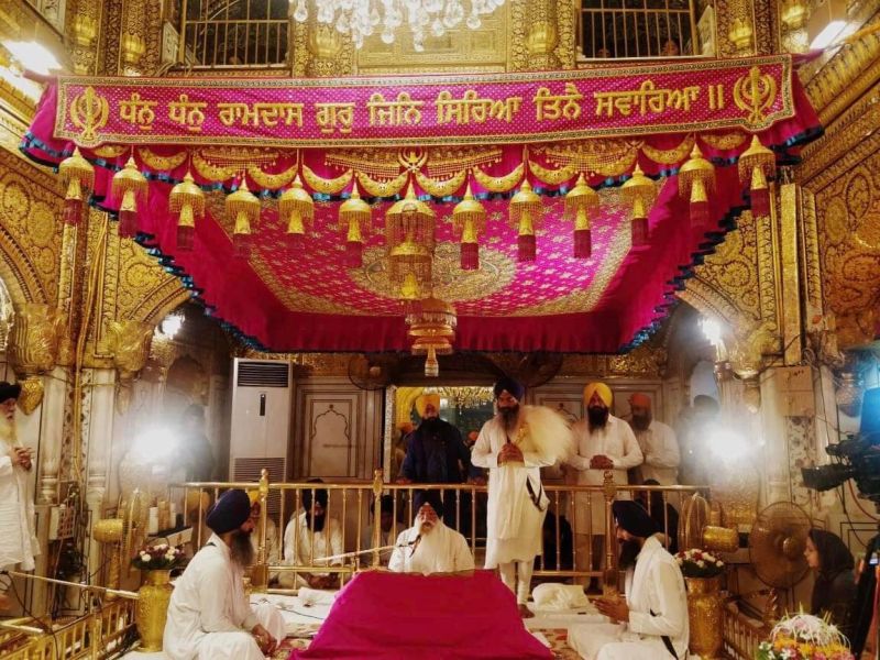 Sachkhand Sri Harmandir Sahib, Amritsar (18-06-2023)
