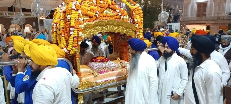 Sachkhand Sri Harmandir Sahib, Amritsar (28-04-2023)
