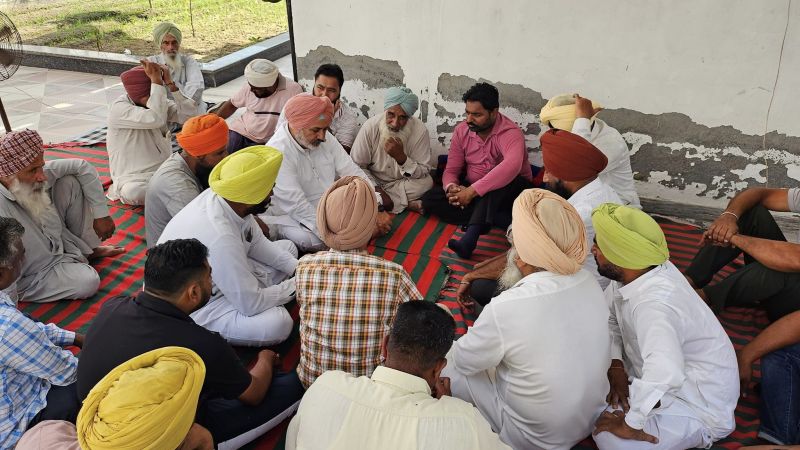 Minister Chetan Jouramajra Offers Condolences to Kin in Patiala Village Over Tragic Loss of Boy in Canada
