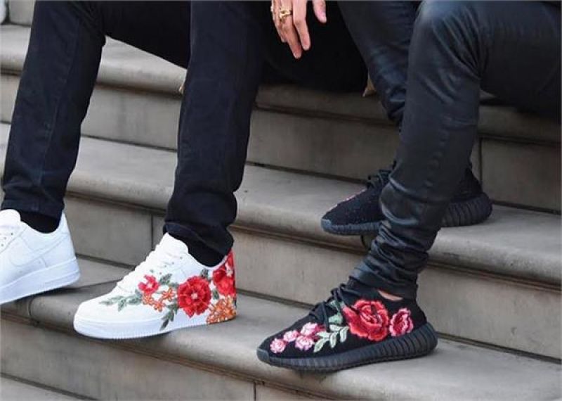 Try These Trendy Embroidered Sneakers
