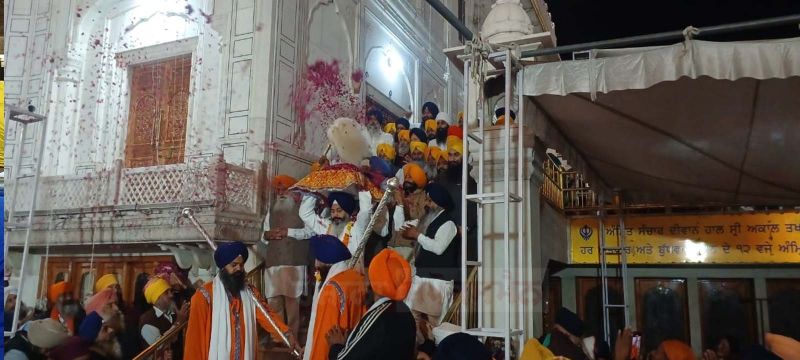 Golden Temple in Amritsar, Punjab (11-11-2023)