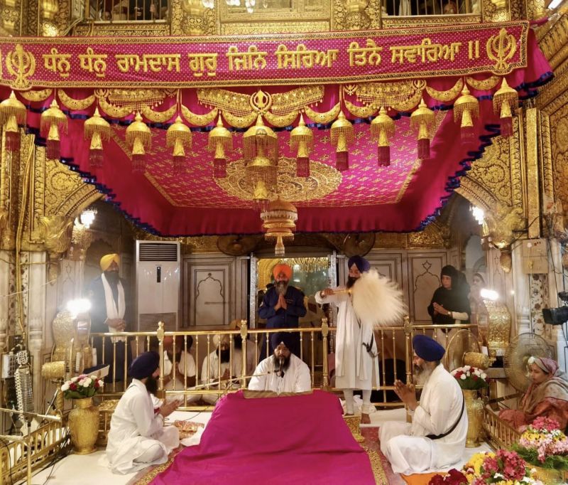 Golden Temple in Amritsar, Punjab (28-07-2023)