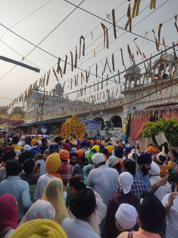 Sri Guru Granth Sahib Ji's First Prakash Purab Reverently Celebrated at Darbar Sahib with Zeal & Fervor
