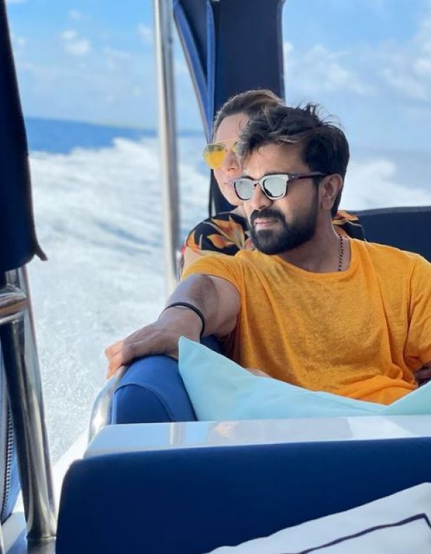 Ram Charan Drops Maldives Vacation Glimpses 