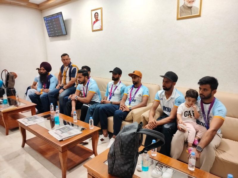 Victorious Indian Hockey Team Receives Warm Welcome in Amritsar after Securing Gold in Asian Games 2023
