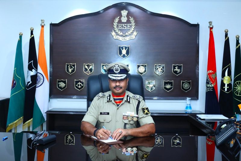 Kerala-Cadre IPS officer, Nitin Agrawal Assumes Charge as New Director General of BSF
