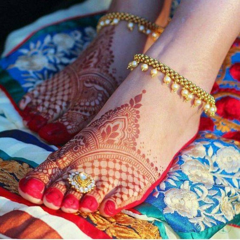  Indian Bridal Anklet