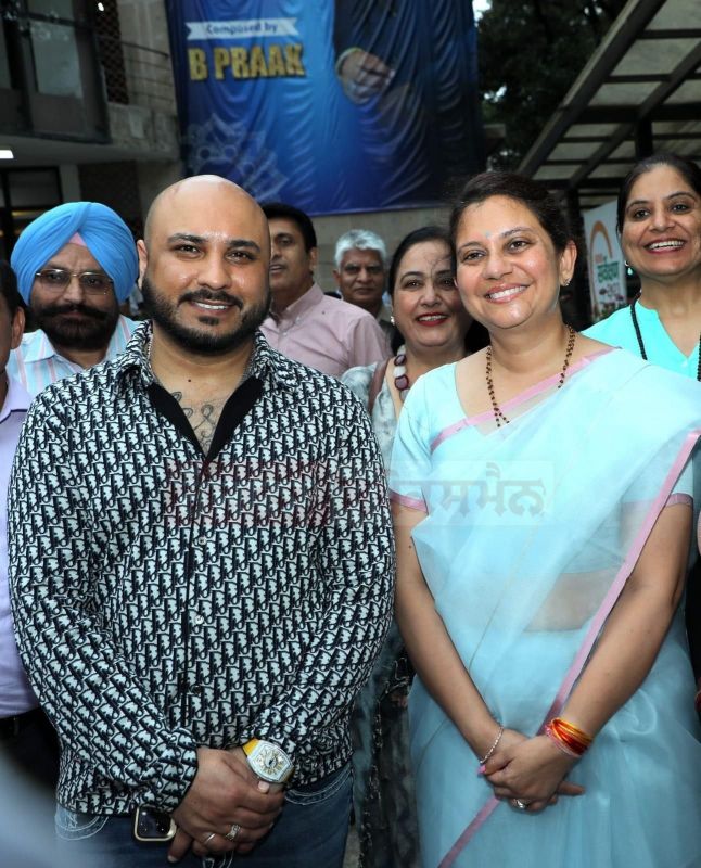Launch of B Parak's Inspiring Song 'Rakhana Sambhal Chandigarh' Promotes Clean City Drive, Dignitaries Attend the Event"
