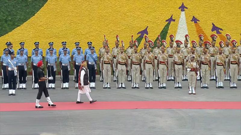 Independence Day 2023: PM Narendra Modi hoisted the National Flag at the Red Fort in Delhi