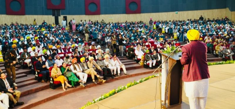 CM Bhagwant Mann Marks Silver Jubilee at Baba Farid University, Inaugurates Jacha-Bacha Block