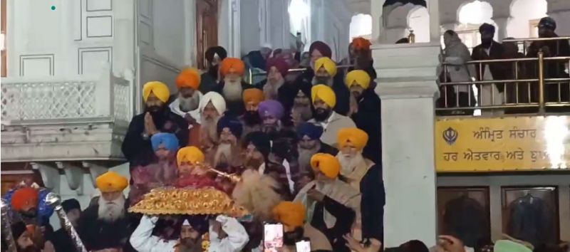 Golden Temple in Amritsar, Punjab (30-12-2023)