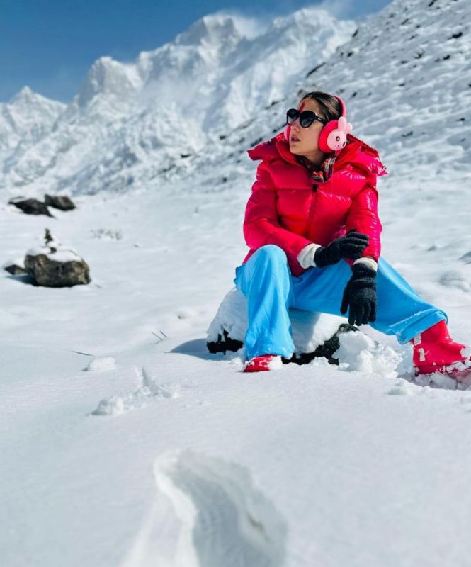 Sara Ali Khan at Kedarnath 