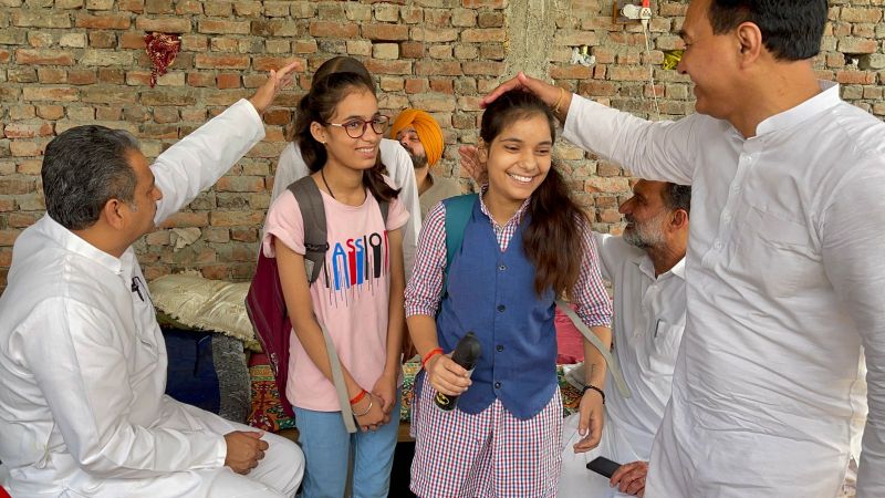 Navjot Singh Sidhu broke his fast today