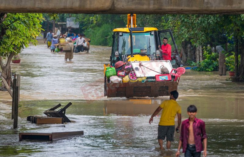 Flood situation in Delhi deteriorates as water level in Yamuna Reaches heights