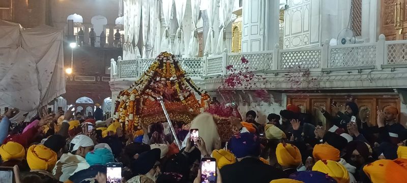 Golden Temple in Amritsar, Punjab (20-12-2023)
