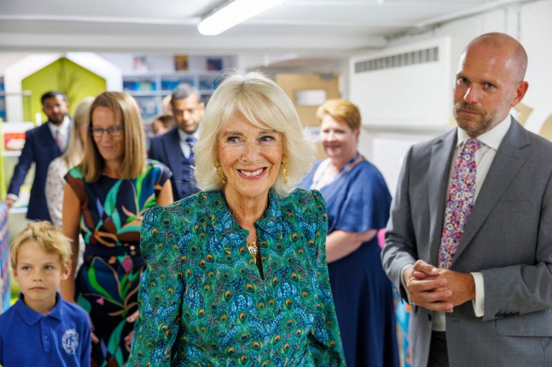 Queen Camilla Unveils Indian-Origin WWII Spy Noor Inayat Khan's Portrait at the Royal Air Force Club in London
