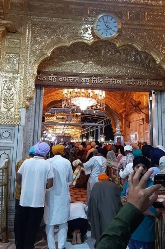 Golden Temple in Amritsar, Punjab (17-10-2023)