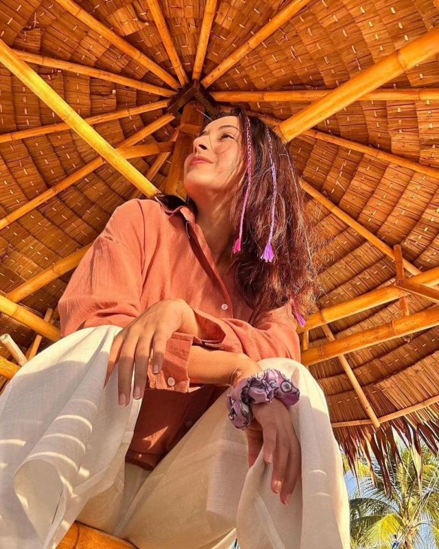  Shehnaaz Gill Flaunts her Colorful Braids at Thailand Holiday