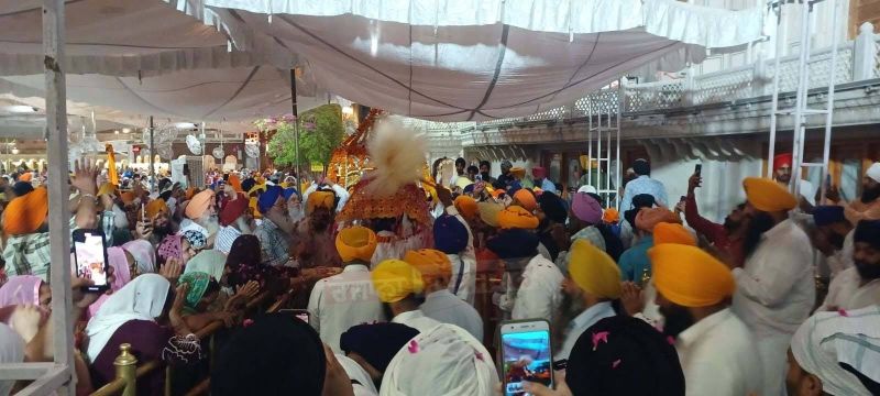 Sachkhand Sri Harmandir Sahib, Amritsar (29-04-2023)
