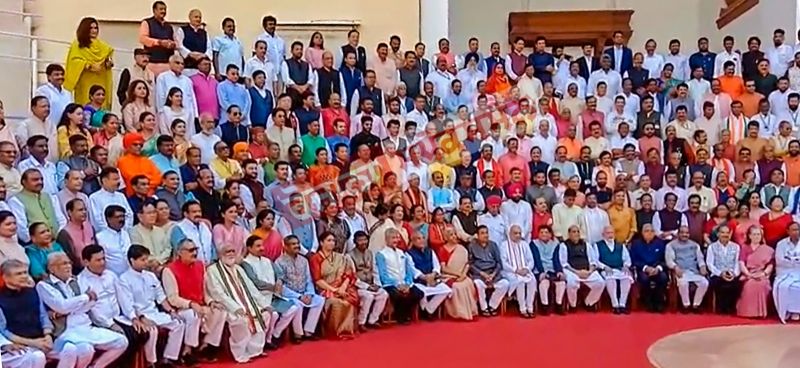 Photo Session of MPs at the Inauguration of New Parliament Building
