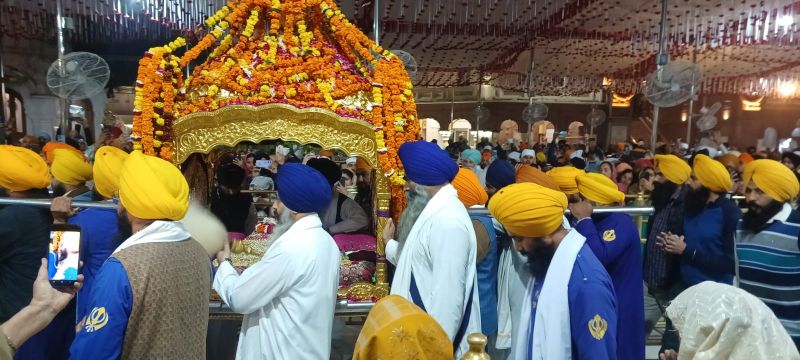 Golden Temple in Amritsar, Punjab (26-12-2023)