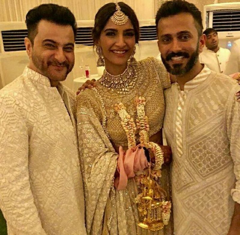 Sangeet ceremony! Beautiful Bride-to-be Sonamkapoor