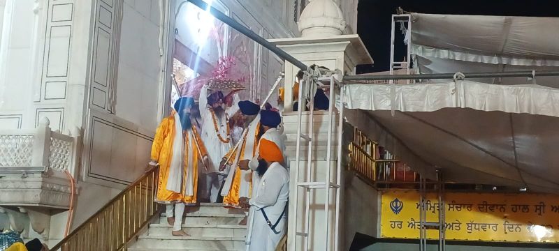 Golden Temple in Amritsar, Punjab (20-09-2023)