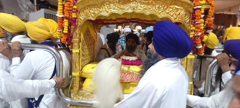 Golden Temple in Amritsar, Punjab (22-12-2023)