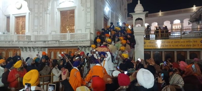 Golden Temple in Amritsar, Punjab (27-12-2023)