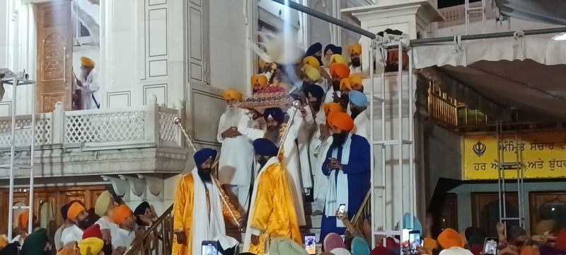 Golden Temple in Amritsar, Punjab (20-10-2023)