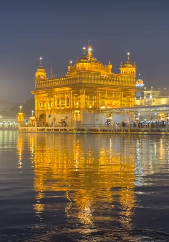 Golden Temple in Amritsar, Punjab (09-12-2023)