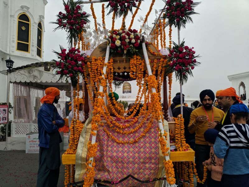 Nagar kirtan at kartarpur sahib Pakistan