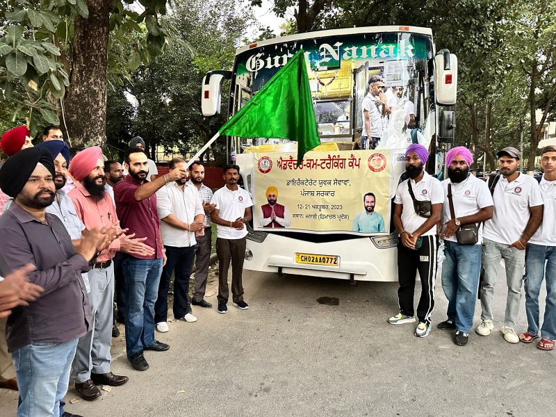 Minister Meet Hayer Sends 115 Youth on Adventure & Tracking Camp to Manali