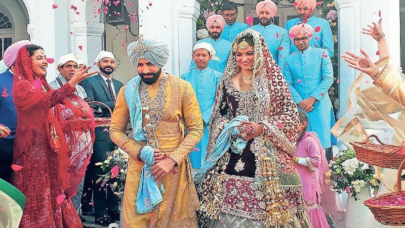 Gurdas Mann's son Gurrickk G Mann marries Simran Kaur Mundi 