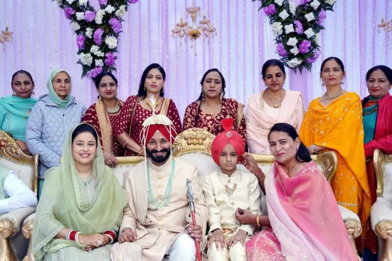 AAP MLA Amritpal Singh Sukhanand Shares Wedding Photos