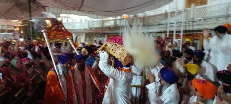 Golden Temple in Amritsar, Punjab (08-11-2023)