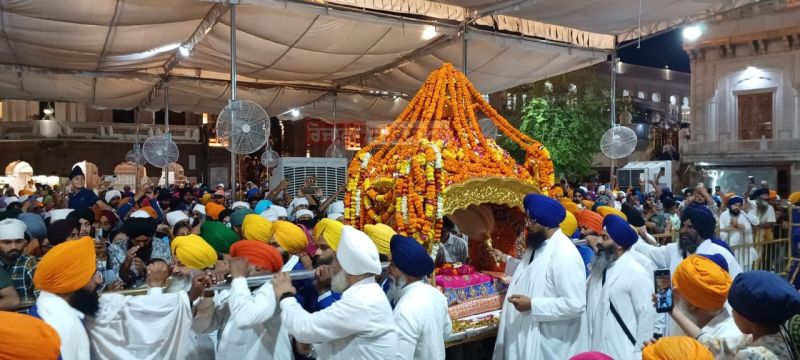Sachkhand Sri Harmandir Sahib, Amritsar (13-05-2023)
