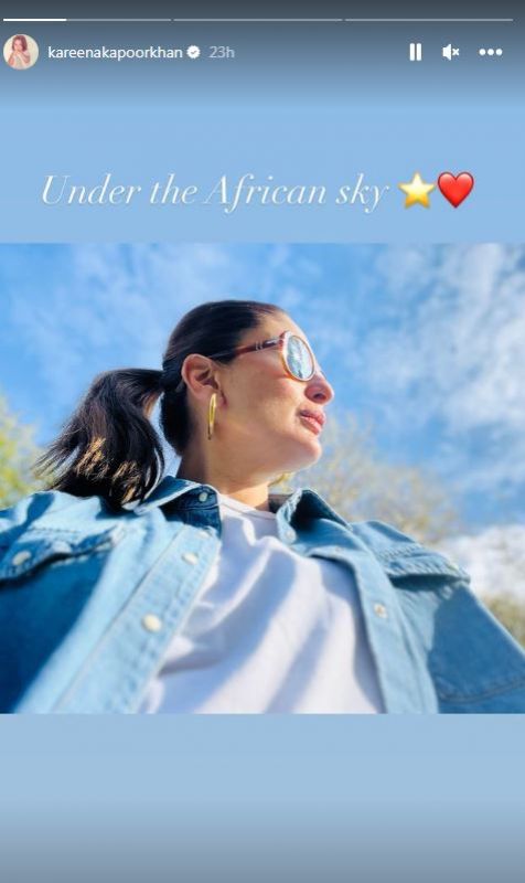 Kareena Kapoor shared the glimpses of trip on her Instagram story 