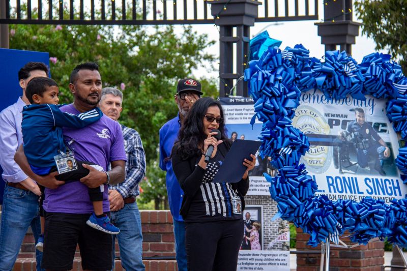 Highway in California Named After Indian-Origin Police Officer Ronil Singh who was shot dead in 2018