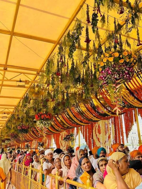 Sri Guru Granth Sahib Ji's First Prakash Purab Reverently Celebrated at Darbar Sahib with Zeal & Fervor
