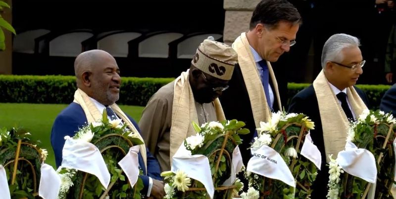  G-20 Summit: Foreign Guests Pays Tribute to Mahatma Gandhi at Rajghat in Delhi