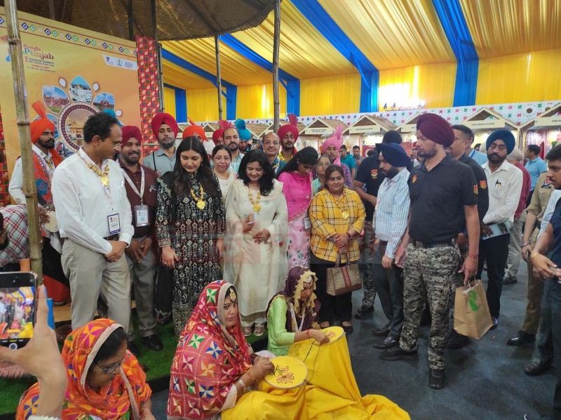 Cabinet Minister Anmol Gagan Maan Explores Punjab's Rich Heritage at Tourism Summit's 2nd Day