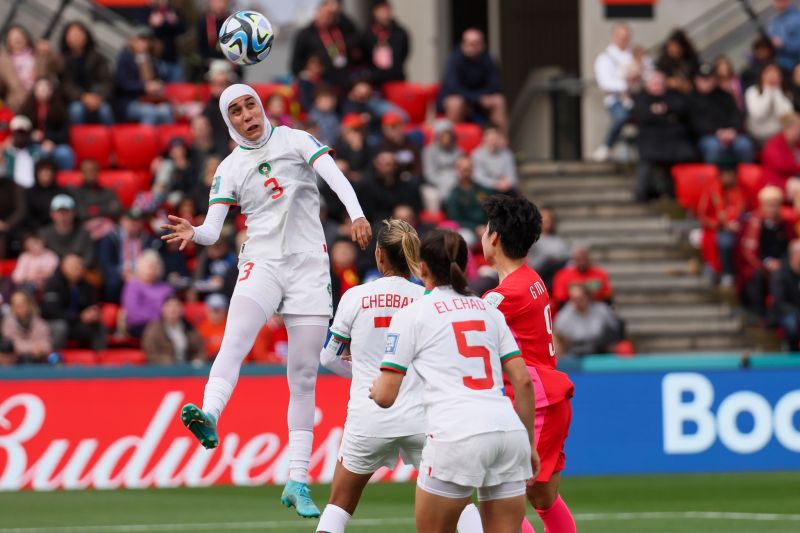Morocco's Nouhaila Benzina Becomes the First Player to Wear Hijab At World Cup Tournament 
