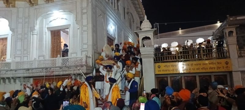 Golden Temple in Amritsar, Punjab (09-12-2023)